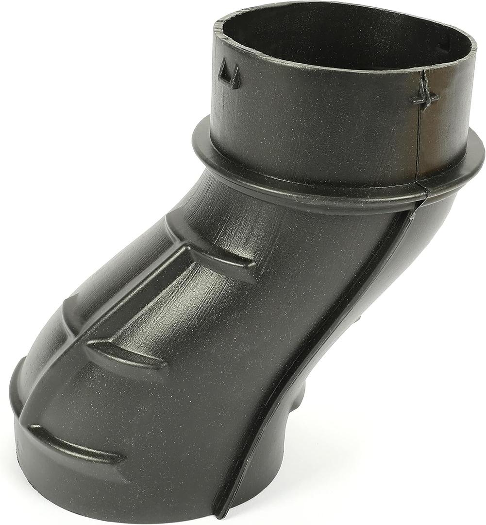 KUAFU Air Cleaner Duct Tube Compatible with 2015-2022 Dodge Challenger Hellcat SRT Plastic Black 1PC