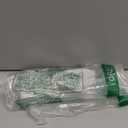 BTArtbox Press On Nails Almond - Short Gold Foil Press On Nails with Glue for Women, Semi-Transparent Soft Gel Glue On Nails in 16 Sizes - 32 Stick On Nails Kit, Gold End