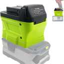 P107 Adapter for Ryobi 18V Battery Convert to for Milwaukee M18 18V Battery, Fit for Milwaukee M18 18V Cordless Tool and for Ryobi 18V ONE+ Battery P108 Use (Adapter Only)