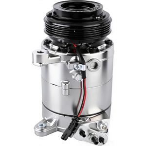 198333 Air Comdition A/C Compressor With Clutch Compatible with Escalade ESV 2015-2020, Chevrolet Suburban 2015-2020, Tahoe 2015-2020, GMC Yukon 2015-2020, Yukon XL 2015-2020
