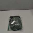 B2prity Women Mesh One Piece Swimdress Swimsuit Tummy Control V Neck Cutout Bathing Suit Wrap Drawstring Sarong Swimwear Army Green,Black L