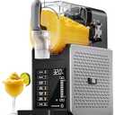 Slushie Machine, No Ice Needed Slushy Machine for Home, 6 Preset Programs, Self-Cleaning, Frozen Drink Maker for Margarita, Frappe, Milk Shakes Margarita Smoothie, Slush, and More