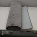 PURRUGS Machine Washable Kitchen Runner Rug 2ft x 7ft, Non-Slip/Skid Hallway Runner Rug, Super Absorbent Soft Area Rug for Hallway, Kitchen & Laundry, Rolled Packaging, Grey