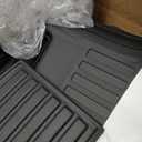 Floor Mats Custom Fit for Subaru Ascent 2019-2025 2026 7/8 Passenger All Weather Protection TPE Automotive Floor Liners 1st& 2nd& 3rd Row Full Set Accessories-Black
