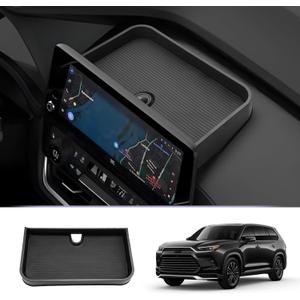 LUWU Dashboard Storage Tray Compatible with 2024 2025 Toyota Grand Highlander Center Console Display Box Hidden Organizer Tray Behind Screen 2024 2025 Grand Highlander Hybrid Accessories LUWU Dashboard Storage Tray Compatible with 2024 2025 Toyota Grand Highlander Center Console Display Box Hidden Organizer Tray Behind Screen 2024 2025 Grand Highlander Hybrid Accessories