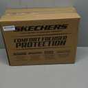 Skechers Car Seat Covers,Leather Seat Covers with GOGA Mat Technology,Waterproof Car Seat Covers Full Sets,Airbag Compatible,Comfort Universal Fit for Most Cars,Vans,Trucks,SUVs,Blue