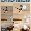 DEWENWILS Wireless Light Switch and Receiver Kit, 10A/1200W, No in-Wall Wiring Required,Remote Control Wall Switch Lighting Fixture for Ceiling Lights, Fans, Lamps,100 Ft RF Range, Programmable