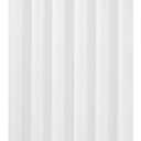 N&Y HOME Extra Long Fabric Shower Curtain or Liner 72 x 94 inch, Hotel Quality, Washable, White Bathroom Curtains with Grommets, 72x94