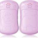 OLV Hand Warmers Rechargeable 2 Pack Strong Magnetic 18Hrs Longer Heating Portable Pocket-Sized Hand Warmer 6000mAh USB Hot Heater Birthday Gifts for Men Women Camping,Golf,Hunting,Travel Essentials