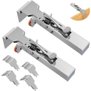 Drawer Front Installation Clamps Adjustable Drawer Fixing Clamp for Cabinet Installation Tools Drawer Front Fixing Clip, 2 Pack Efficient Drawer Face Panel Clamps