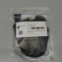 Mayerzon Dog Muzzle, Patented Soft Mesh Muzzle for Small Medium Large Dogs for Scavenging Biting Licking and Chewing, Allows to Pant and Drink (XS, Black) (XS-(Snout:7"-8"))