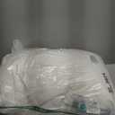 Alanzimo Goose Feathers Down 1 Pillow Queen Size , Hotel Collection Fluffy Bed Pillow for Sleeping, 100% Cotton Cover Soft Pillow 20x28  (White)