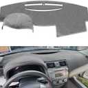 Dash Cover for Toyota Camry Accessories 2007 2008 2009 2010 2011 Custom Fit Dashboard Cover Mat Pad (Dark Gray)
