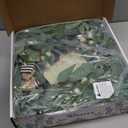 26'' Large Wreaths for Front Door Year Round, Spring Summer Artificial Green Eucalyptus Wreath with Buffalo Burlap Bow, Farmhouse Home Decor for Window Porch Holiday Housewarming