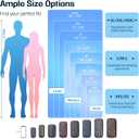 2 x BAGAIL Camping Towel with EVA Case, Compact & Ultra Soft Microfiber Travel Towel - Super Absorbent & Lightweight Quick Dry Towels for Sports, Beach, Gym, Backpacking, Hiking and Yoga (S - 20" x 40", Green)