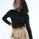 HOTWILL Women Belts for Jeans Dress Skinny Waist Belt with Gold Triangle Buckle 0.90" Width Thin Belts for Ladies Brown Medium