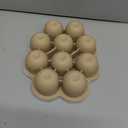 KeaBabies Silicone Food Freezer Trays with Lid, 2oz x 10 Pods Baby Food Storage Containers, Easy Puree Meal Prep, Breast Milk Silicone Freezer Molds, Dishwasher, Microwave Safe,BPA-Free(Chai Latte)