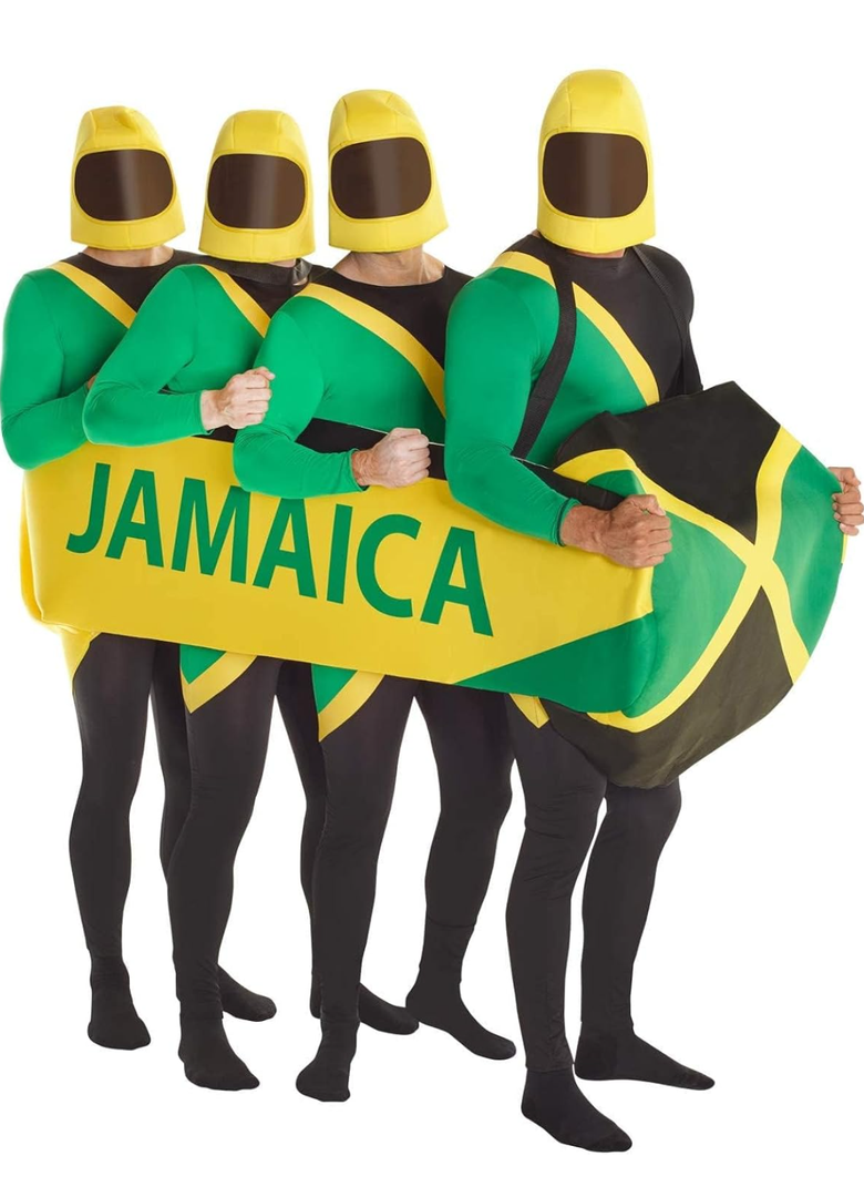 Morphsuits Men's Jamaican Bobsled Cool Runnings Halloween Costume One Size