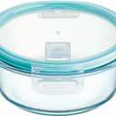 1 Cup Glass Food Container Sets with Lids | Airtight Seal for Fresh Food Storage, Ideal for Small Portions and Kitchen Organization