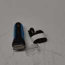 Braun Electric Series 3 Razor with Precision Trimmer, Rechargeable, Wet & Dry Foil Shaver for Men, Blue/Black, 4 Piece