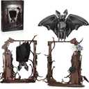 SATHIBI Mechanical Horror Bat Building Set for Adult,Bat Bird Building Blocks Toys,Home and Office Decor,Collectible for Adult and Teen Boys 8+(839 PCS)