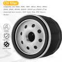 2pcs Oil Filter Compatible with 49065-2057 49065-2076 49065-2077 49065-7002 49065-7007 531307389 531307043 Kohler 25-050-01 28-050-01S Bobcat 2722463 416-4153 416-4537