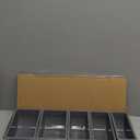 Cuisinart Condiment & Topping Station, 5 Dishwasher Safe Containers for Toppings & Condiments, Versatile Fresh Food Prep Station with Clear Lid, Perfect for BBQs, Burgers, Tacos, Pizza & Omelets (Small)