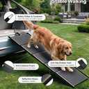 Dog Ramp for Car, 71" L × 20" W Telescoping Dog Ramp for Large Dogs
