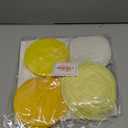 36Pcs Yellow Hanging Swirl Decorations Ombre Yellow Felt Swirl Streamer Spiral Ceiling Decoration Garland for Lemon Bee Sunflower Birthday Wedding Baby Shower Bridal Shower Bachelorette Party Supplies