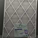 Accumulair Diamond 24x36x1 MERV 13 HVAC Air Filter (4-Pack) | Replacement Air Filter for AC and Furnace | Made in USA | Actual Size 23.5 x 35.5 x 0.75 , White