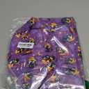 FINGOOO 2 Pack Kids Halloween Trick or Treat Buckets, Black Purple Cute Canvas Candy Tote Buckets Halloween Baskets 8 x 10 Inch