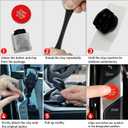 Jaronx Compatible with BMW Sports Red Start Stop Button 2018-2025, Engine Ignition Push Start Button Cover for BMW 1' F40/2' F44/3' G20 G21/4' G22 G23/8' G14 G15 G16/X5 G05/X6 G06/X7 G07/Z4 G29 Series