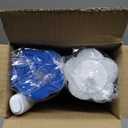 Topo Bear Disposable Toilet Bowl Brush with 40 Toilet Wand Refills, Toilet Bowl Cleaner Wands, Toilet Cleaning System Starter Kit