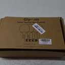 Glymnis Ping Pong Paddles Set Table Tennis Rackets with Balls, Storage Case for Indoor Outdoor Table Tennis Paddle Game Accessories