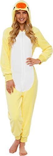 Funziez! Slim Fit Adult Onesie - Animal Costume - Plush Unisex Christmas One Piece Cosplay Suit for Women and Men Large