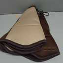 Dog Cone - Soft Cone for Dogs to Stop Licking, Pet E-Collar Alternative After Surgery, Adjustable Pet Recovery Collar for Wound Healing, Brown Large (Brown, L)
