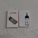 Maedhawk Bluetooth 5.2 Aux Adapter for Car and Home Stereo - Wireless Audio Receiver With Rotatable 3.5mm Jack, Handsfree Calls, A2DP