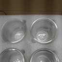 Double Walled Espresso Cups Set of 4 (50% Thicker), 3 Ounce Clear Expresso Coffee Mugs, Espresso Shot Glasses, Double Wall Insulated Espresso Cups Suit for Espresso Machine, Microwave Safe