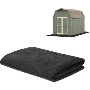 Outdoor Storage Shed Mat, 1.7x2 FT Waterproof Small Shed Flooring Mat for Patio Furniture Floor Protecting from Wear/Liquid/Dust/Oil, Non-Slip Carport Pad [Grey]