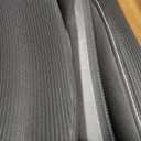 Ergonomic Office Chair-Computer X-Shaped Chair Mesh PU Leather with Adjustable Lumbar Support-Executive Desk Chair High Back with Headrest Flip-Up Arms for Long Hours (Black)