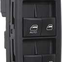 Master Power Window Control Switch Compatible with Dodge Journey 2011-2016, 07-11 Nitro, 08-12 Jeep Liberty Replacement OEM 4602632Ag 68084001Ab Green Light 8+13 Pins