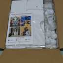 3FT Marquee Numbers, Warm White Light Up Number 6 with Display Board, Balloon Kit Decorations, DIY Pre-Cut Frames for Party, 6th,16th Birthday, Anniversary Decor, 60th,65th Milestones,2026 Graduation Deco, New Year Party Decor