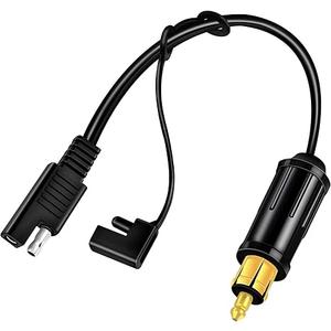 BMW Cigarette Lighter Splitter Adapter - SAE Connector to DIN Plug for Car Power Charger Port BMW Cigarette Lighter Splitter Adapter - SAE Connector to DIN Plug for Car Power Charger Port
