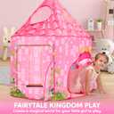 JOYIN Princess Tent Girls Large Playhouse Kids Castle Play Tent for Children, Pop Up Play House for Toddlers Indoor and Outdoor Games
