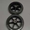 Wheelchair Replacement Wheels, 6 Inch Universal Electric Wheelchair Wheels Replacement Electric Wheelchair Accessory for Most Electric Wheelchairs, Easy Installation and Removal