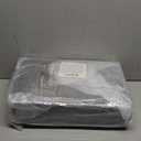 Chair Cushions for Dining Chairs Set of 4, Kitchen Chair Cushions, Chair Pads with Ties and Non Slip Backing, Tufted Memory Foam Seat Cushion 4 Pack, 15.5" x 15.5" x 4", Dark Gray