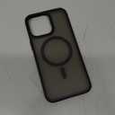 Frosted Translucent Black for iPhone 14 Pro - Impact Resistant and with Magnets