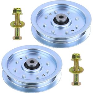 GELASKA 2 Pack 756-04129b Idler Pulley 4.25 Replaces 753-08171 756-04129 756 04129b 753 08171 956-04129 for Cub Cadet 50" 54" RZT 50, RZT 54, RZT 42, LTX1040 LT1045 LTX1050 LTX1045 LT1500 LT2000 Mower
