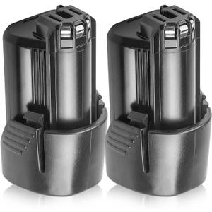 Fancy Buying 2 Packs 3000mAh Li-ion 10.8V BAT411 Battery Compatible with Bosch Battery GBA12V30 BAT420 BAT411 BAT411A BAT412 BAT412A BAT413 BAT413A BAT414 D-70745 2607336013 26073360