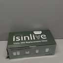 2 Pack Vista 200 Replacement Filt-er Compatible with LEVOIT Vista 200 Air Purifi-er, 3-in-1 HEPA Filt-er Replacement, Fit Part No.Vista 200-RF